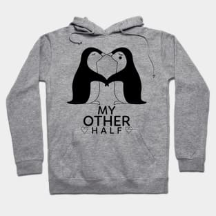 Cute Penguins Love Romance Tee Hoodie